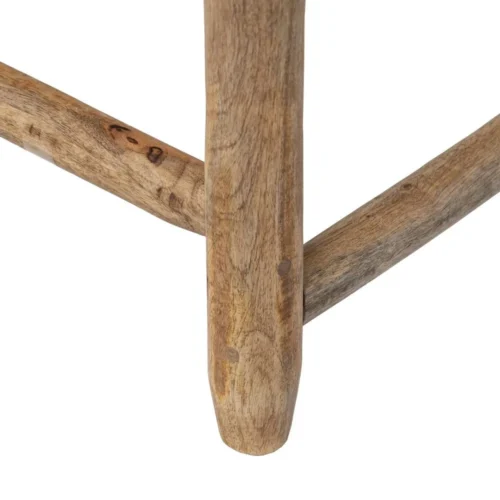 Banc bois de manguier fibre naturelle Ixia 92 cm — vue 7