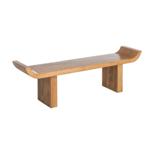 Banc bois de manguier Ixia 160 cm — vue 3