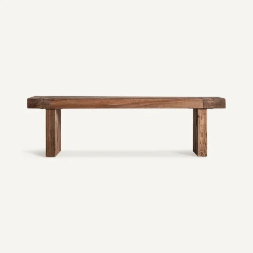 Banc Breive pin recyclé vieilli Vical Home