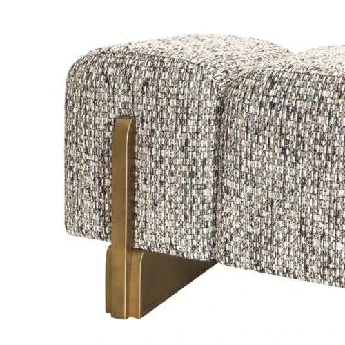 Banc Caleo cobblestone Richmond Interiors — vue 5