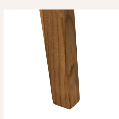Banc compact naturel bois de teck Ixia 110 cm — vue 9