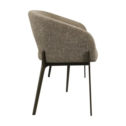 Banc Kenzi marron tweed Richmond Interiors — vue 4