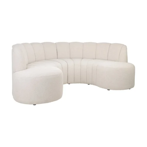 Banc Landmark lodge desert rond entièrement rembourré lot de 2 Richmond Interiors