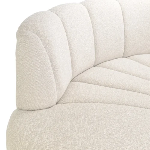 Banc Landmark lodge desert rond entièrement rembourré lot de 2 Richmond Interiors — vue 6