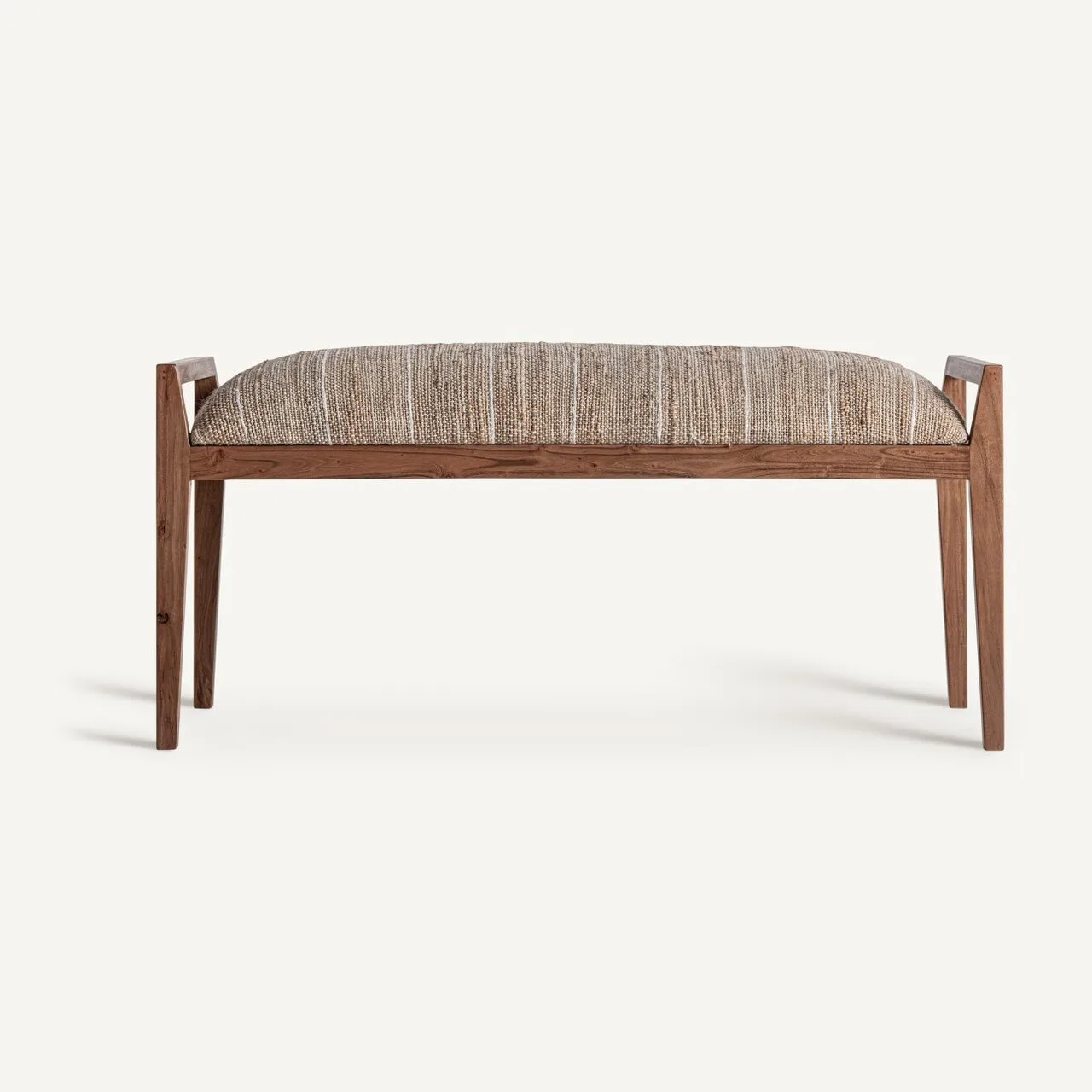 Banc Nitesh manguier et jute beige Vical Home
