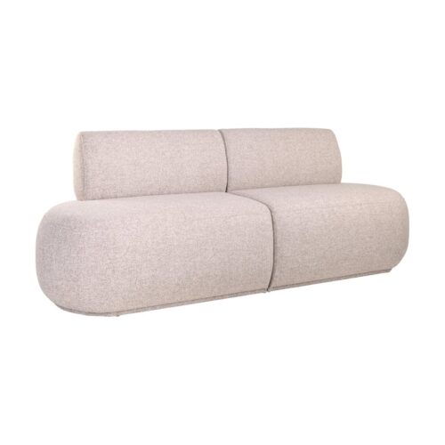 Banc Sorrobon marron cayenne droit lot de 2 Richmond Interiors