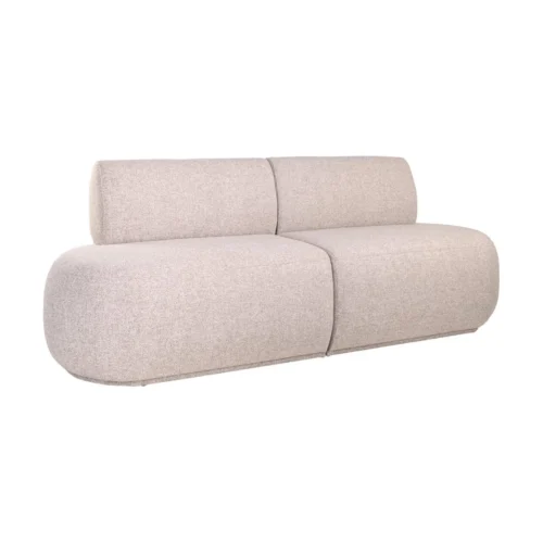Banc Sorrobon marron cayenne droit lot de 2 Richmond Interiors