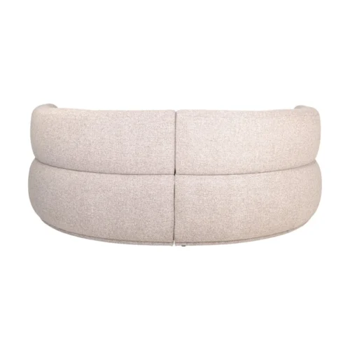 Banc Sorrobon marron cayenne rond lot de 2 Richmond Interiors — vue 4