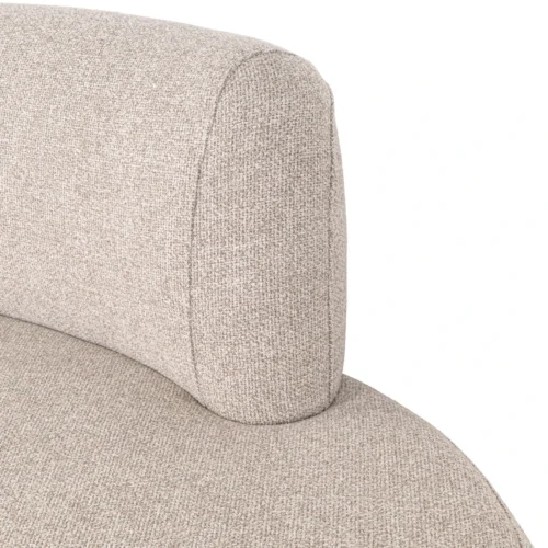 Banc Sorrobon marron cayenne rond lot de 2 Richmond Interiors — vue 5