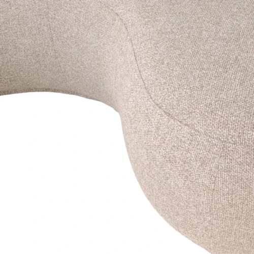 Banc Sorrobon marron cayenne rond lot de 2 Richmond Interiors — vue 7