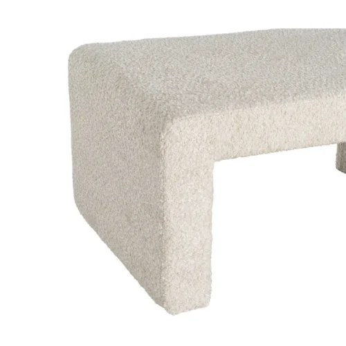 Banc tissu crème Ixia 90 cm — vue 4