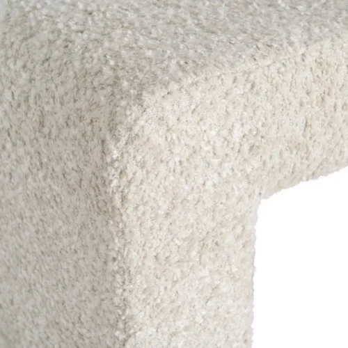 Banc tissu crème Ixia 90 cm — vue 5