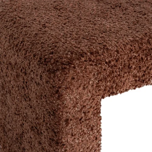 Banc tissu terre cuite Ixia 90 cm — vue 5