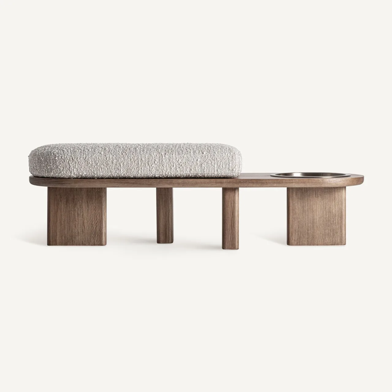 Banc Windek marron et doré Vical Home