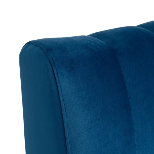 Banquette tissu bleu grand format Ixia 180 cm — vue 4
