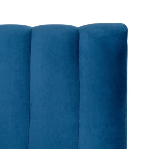 Banquette tissu bleu grand format Ixia 180 cm — vue 6