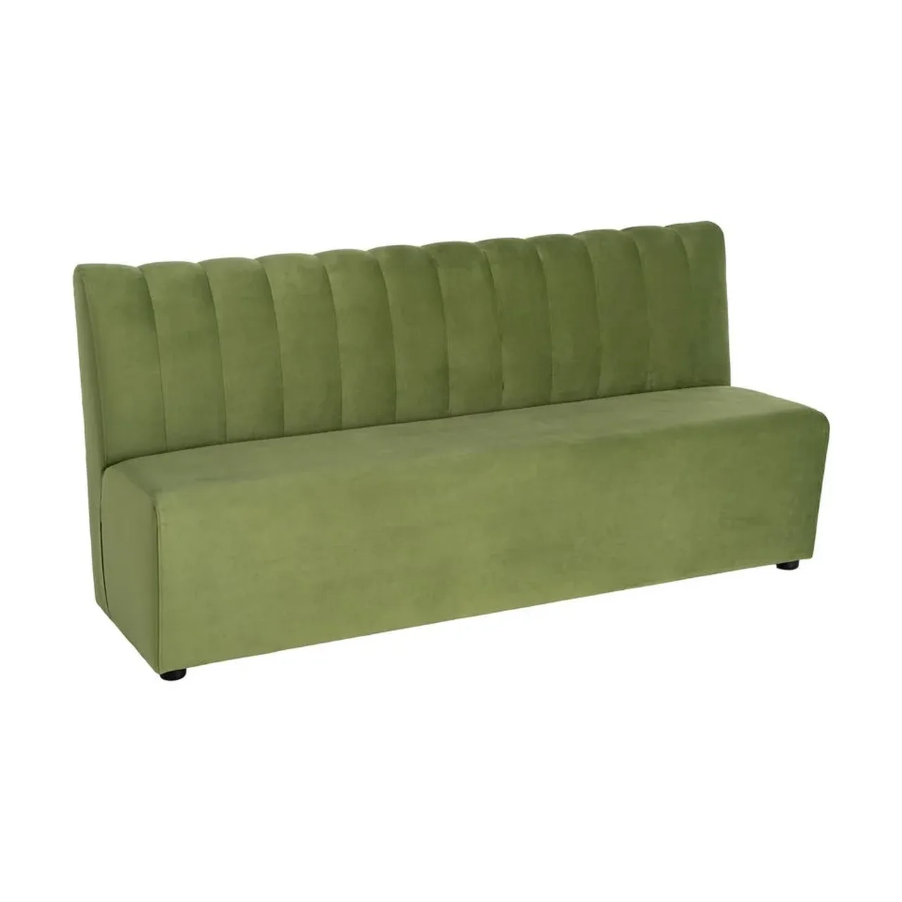 Banquette tissu vert grand format Ixia 180 cm