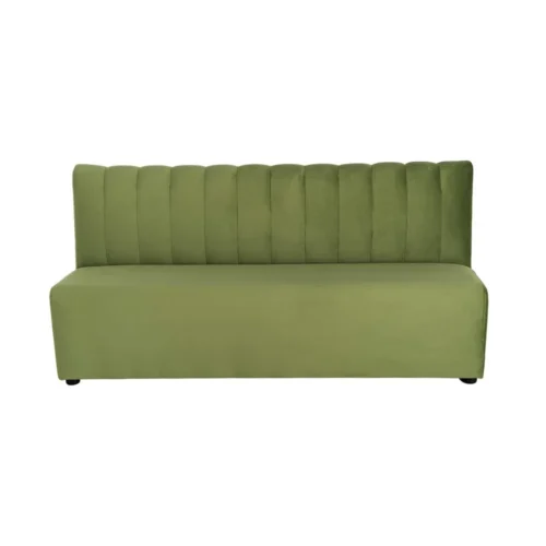 Banquette tissu vert grand format Ixia 180 cm — vue 2