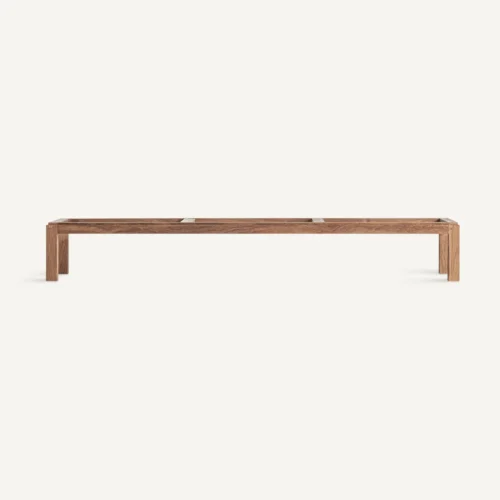 Base de vitrine Shayla teck marron Vical Home