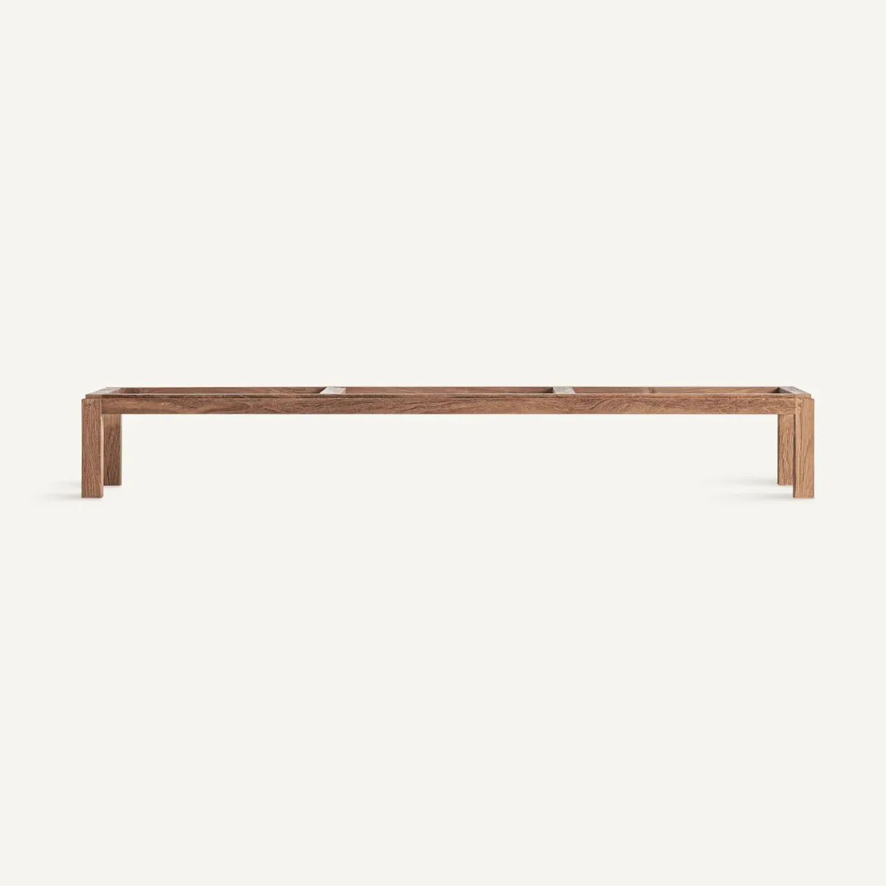 Base de vitrine Shayla teck marron Vical Home