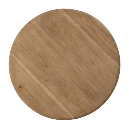 Bout de canapé rond en bois de mindi Ixia Ø 70 cm — vue 8