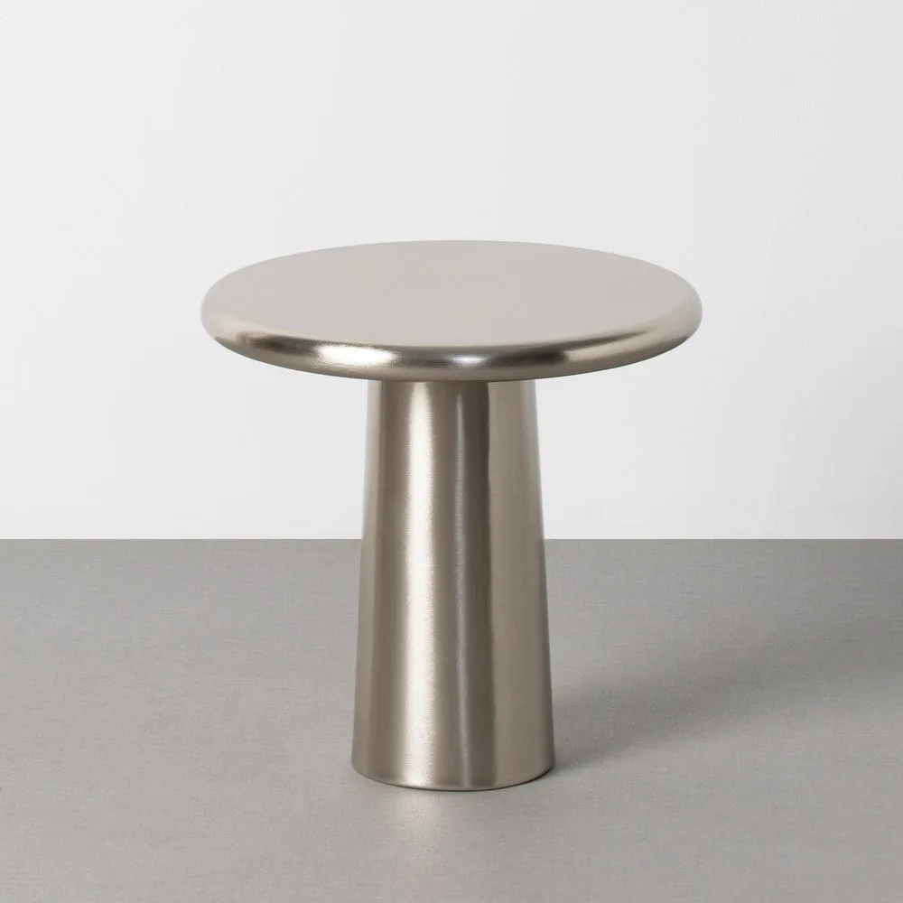 Bout de canapé rond en métal acier Ixia Ø 38 cm