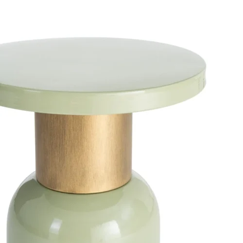 Bout de canapé rond en métal aigue-marine Ixia Ø 40 cm — vue 2