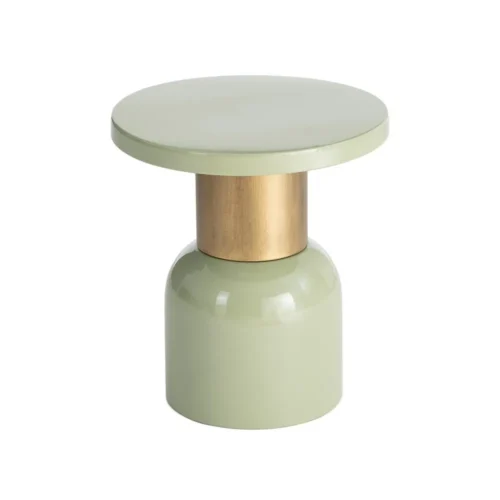 Bout de canapé rond en métal aigue-marine Ixia Ø 40 cm — vue 6