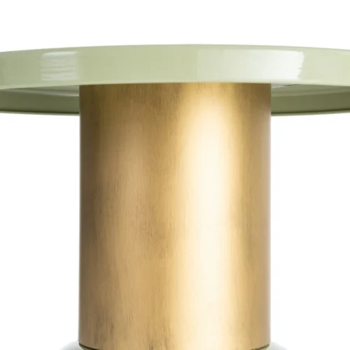 Bout de canapé rond en métal aigue-marine Ixia Ø 51 cm — vue 3