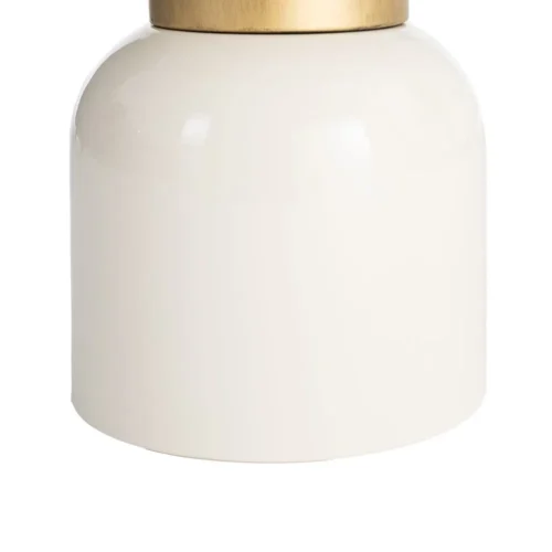 Bout de canapé rond en métal blanc Ixia Ø 40 cm — vue 5