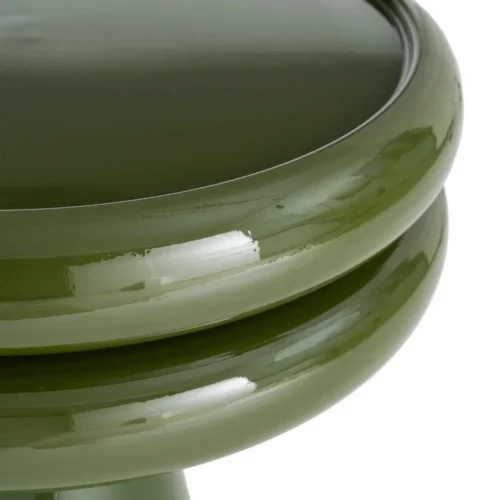 Bout de canapé rond en métal vert Ixia Ø 41 cm — vue 5