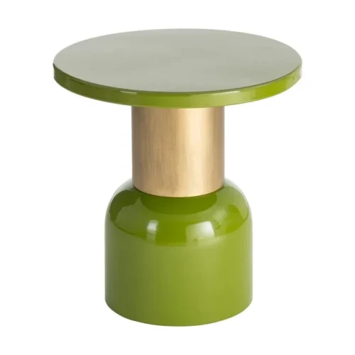 Bout de canapé rond en métal vert Ixia Ø 51 cm — vue 6