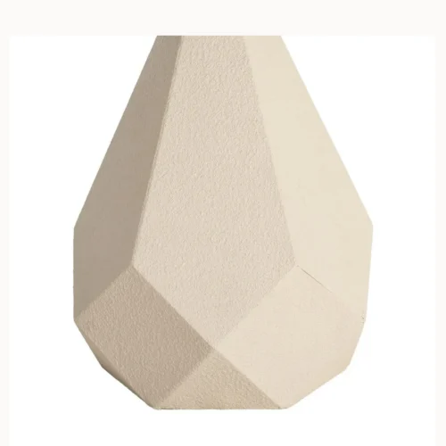 Bout de canapé rond métal crème Ixia Ø 45 cm — vue 5