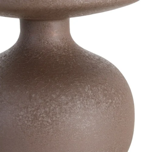 Bout de canapé rond métal marron finition acier Ixia Ø 33 cm — vue 5