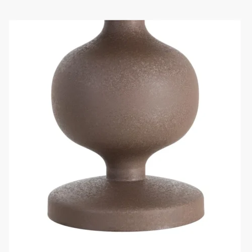 Bout de canapé rond métal marron finition acier Ixia Ø 33 cm — vue 6
