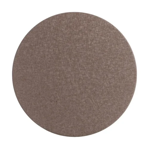 Bout de canapé rond métal marron finition acier Ixia Ø 33 cm — vue 8