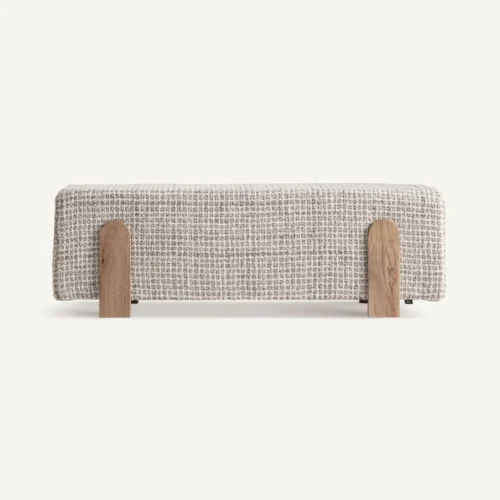 Bout de lit Beccles laine beige Vical Home