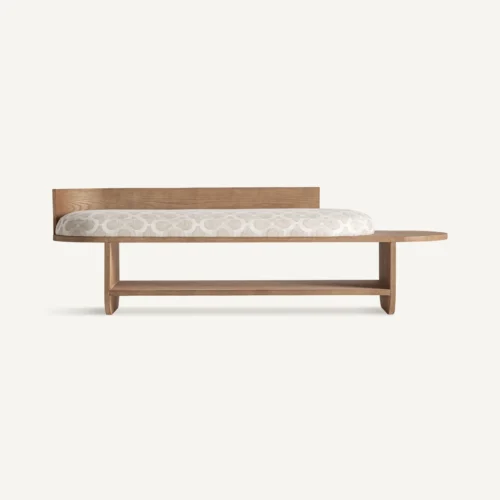 Bout de lit Kalk polyester beige Vical Home