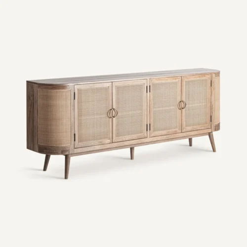 Buffet Beckley manguier et rotin Vical Home — vue 2