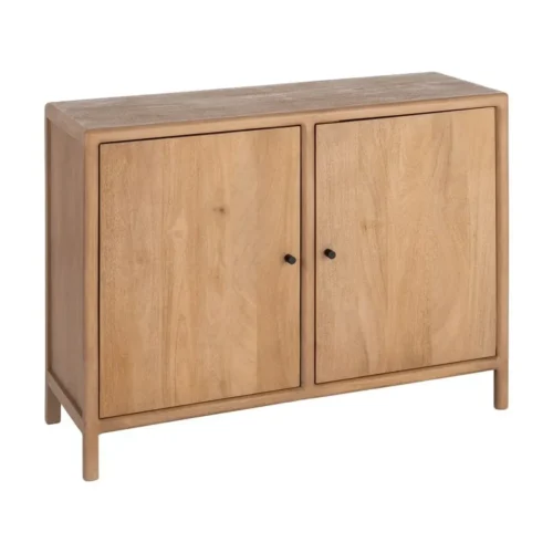 Buffet bois de manguier 2 portes Ixia 110 cm — vue 10