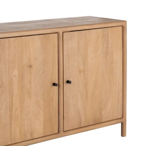 Buffet bois de manguier 2 portes Ixia 110 cm — vue 2