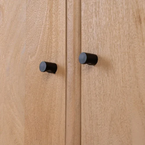 Buffet bois de manguier 2 portes Ixia 110 cm — vue 5
