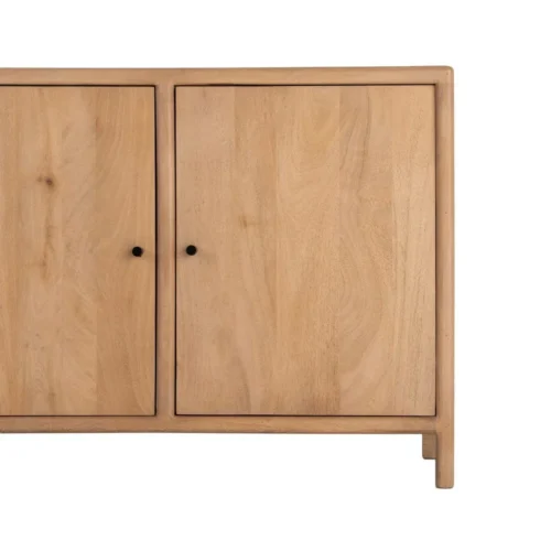 Buffet bois de manguier 2 portes Ixia 110 cm — vue 8