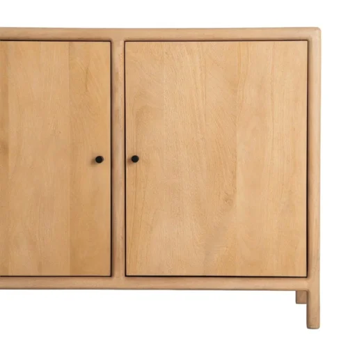 Buffet bois de manguier 3 portes Ixia 160 cm — vue 8