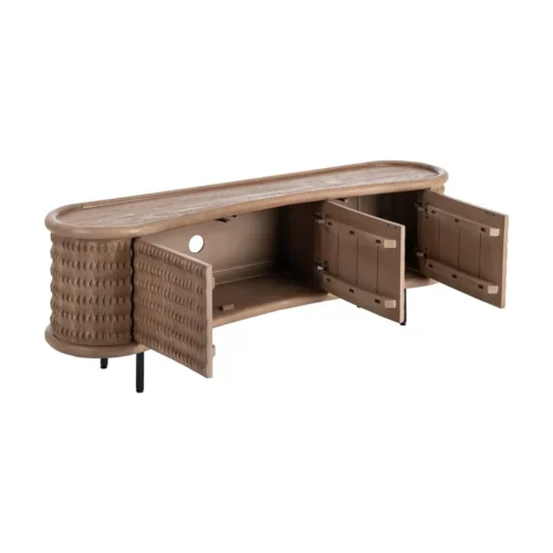 Buffet bois de manguier et métal Ixia 168 cm — vue 3