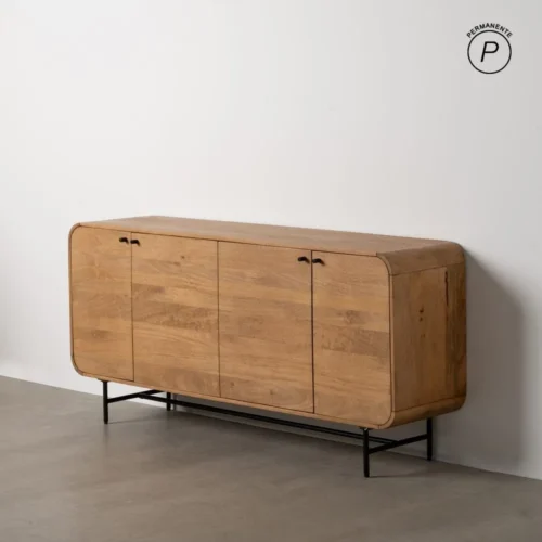 Buffet bois de manguier et métal Ixia 170 cm — vue 2