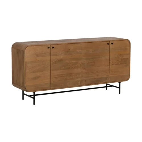 Buffet bois de manguier et métal Ixia 170 cm — vue 3