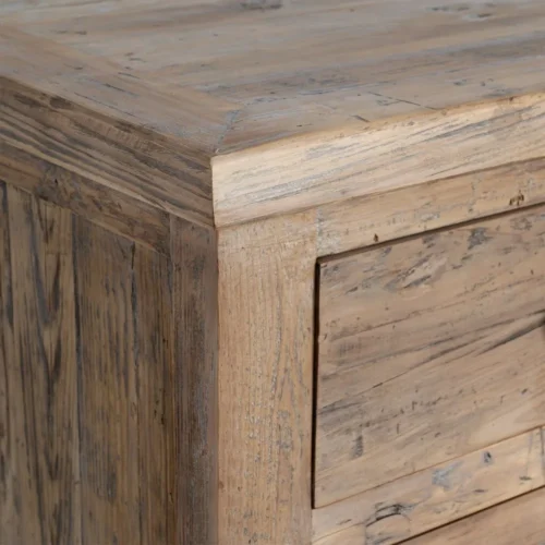 Buffet bois de pin recyclé 4 portes 4 tiroirs Ixia 180 cm — vue 8