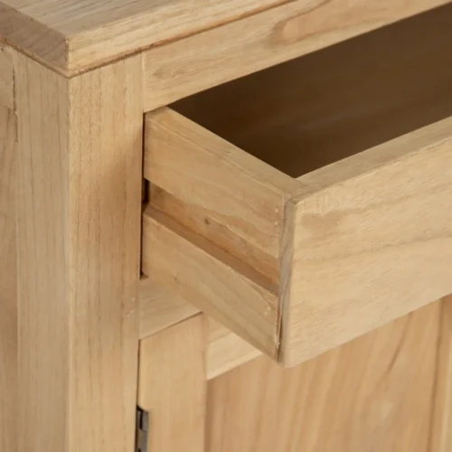 Buffet bois de mindi 4 portes 2 tiroirs Ixia 140 cm — vue 6
