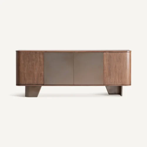 Buffet Bournel orme et acier bronze Vical Home